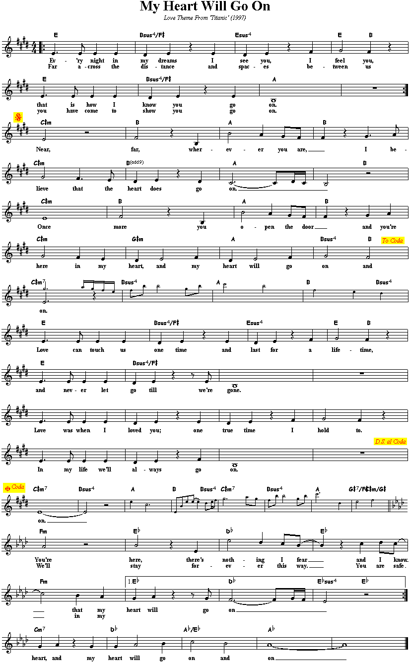 Sheet Music